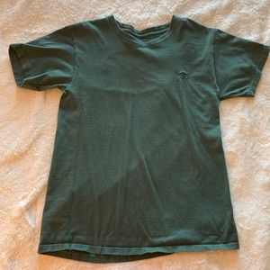 Hunter green Champion tee
